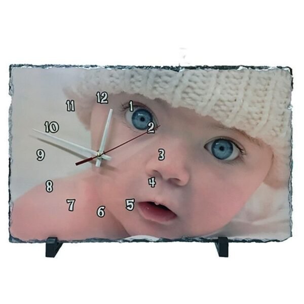 202-Reloj-pizarra-natural-personalizado-1.jpg Reloj personalizado con fotos en pizarra
