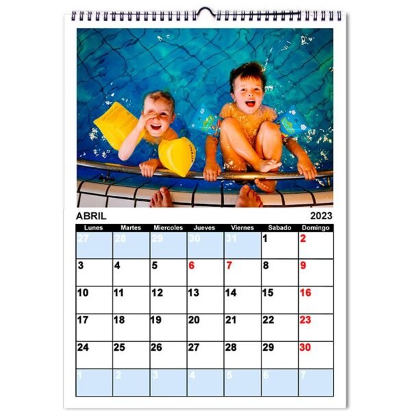 CALENDARIO-NOTAS-1.jpg A3 Calendario personalizado con fotos pared Notas A3